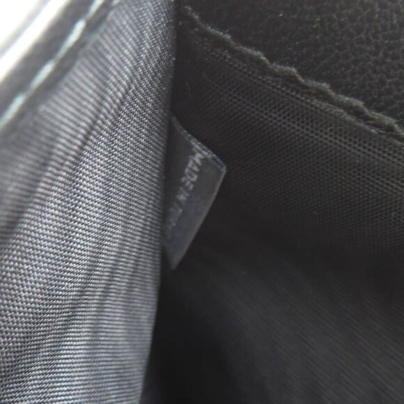 Auth MIUMIU Matelasse Bifold Wallet Black Leather/Goldtone - 55793k - Picture 8 of 8